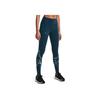 Under Armour SmartForm Rush Printed Training Fitness Pants Women Bottoms Blue 1367941-413