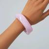 Salircon Modisch Bunt Acrylharz Dicke Armreifen Armband für Damen Übertriebenes Sommer Charm-Armband Hand Schmuck Geschenk
