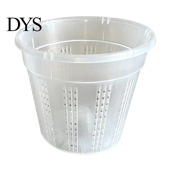 Phalaenopsis Pots Planter, Clear Plastic Orchid Pot with Drainage Holes, Root Control Breathable Slotted Plant Containers Design, for Indoor