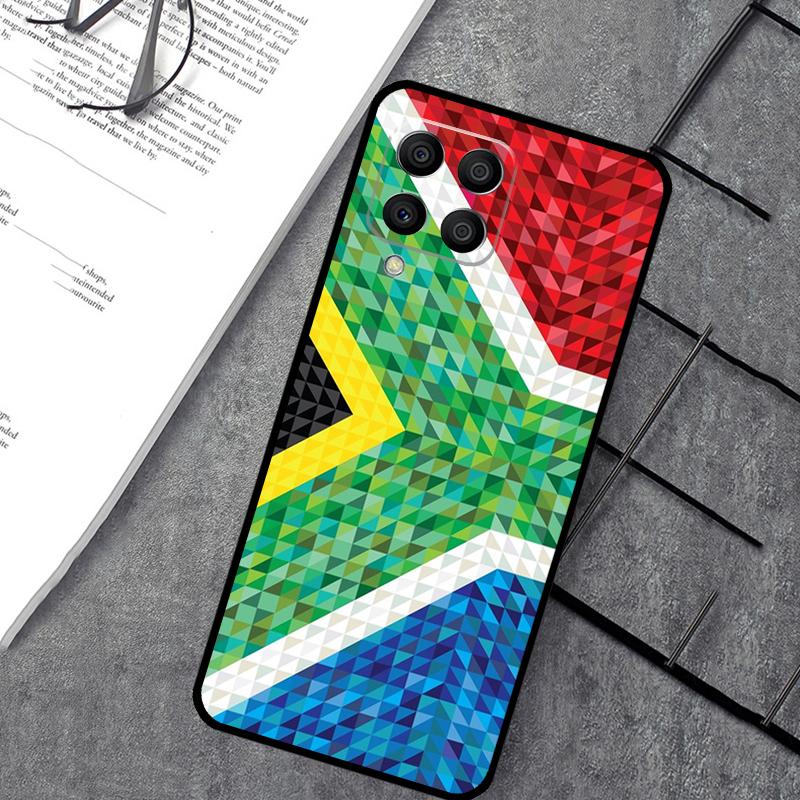South Africa Flag Case For Samsung Galaxy M55 M31 M13 M11 M12 M14 M15 M06 M16 M36 M56 M53 M32 M52 M35 M34 M54
