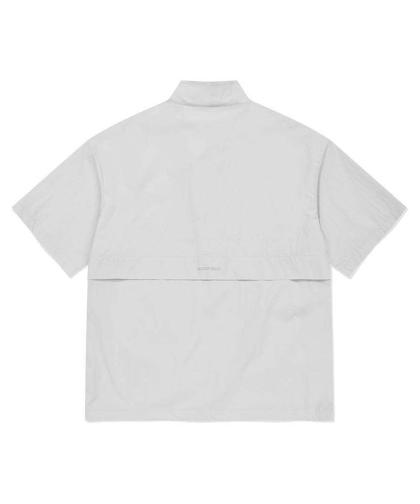 Wacky Willy Basic Half Sleeve Anorak Light Grey