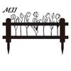 Flowerbed Landscaping Signs Welcome Decorative Yard Sign, Wildflowers/Vegetables Silhouette Black Garden Stake, Outdoor Courtyard Aesthetic