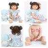 BZDOLL 55cm Full Silicone Reborn Baby Doll Toy Girl Boneca Vinyl Newborn Princess Toddler Bebe Alive Birthday Gift Shower Toy