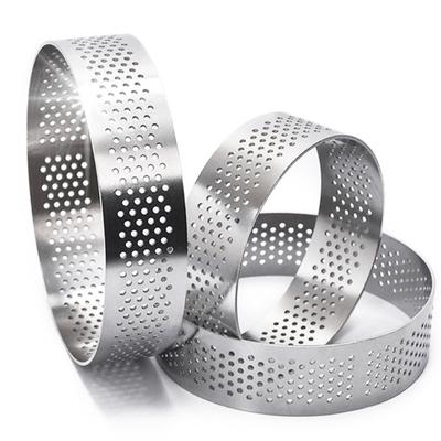 Great Easy To Use Round Cake Molds Stainless Steel Pizza Dessert Mold for Kitchen