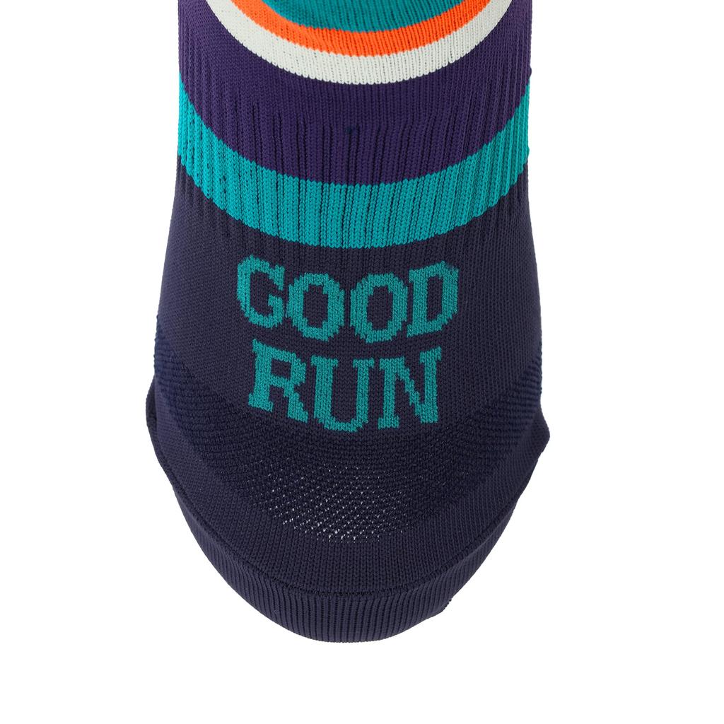 The North Face K Free Run Light Crew Bronx JM 2-Piece Socks, Brown/Navy Boater,