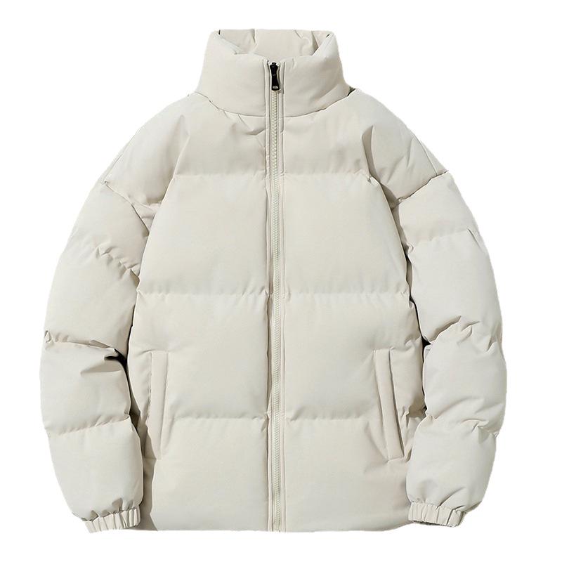 Herren Plus Size Winter-Steppjacke aus Baumwolle - Bestickte Dicke Warme Oberbekleidung