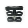 Diving  Light Ball Head Clamp Adapter Ring Light Arm Clip Aluminum Alloy Clip