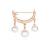 Inci Ay Inci Broş Kadınlar Için Zarif Broş Pins Boncuk Kolye