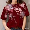 Women's Sport T-Shirt - Printed Casual Street Wear