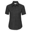 Russell Collection Womens/Ladies Classic Oxford Short-Sleeved Shirt