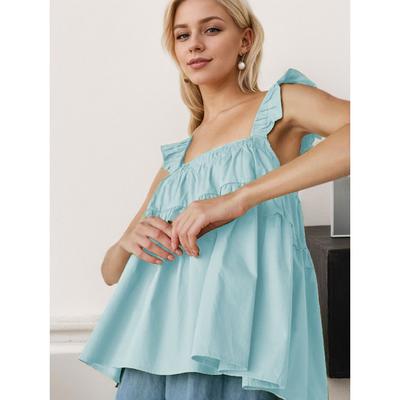 Neues Sommer Lässiges Temperament Slim Fit Sexy Weste T-Shirt Ärmellos Träger Vielseitiges Top Trägerlos Damen