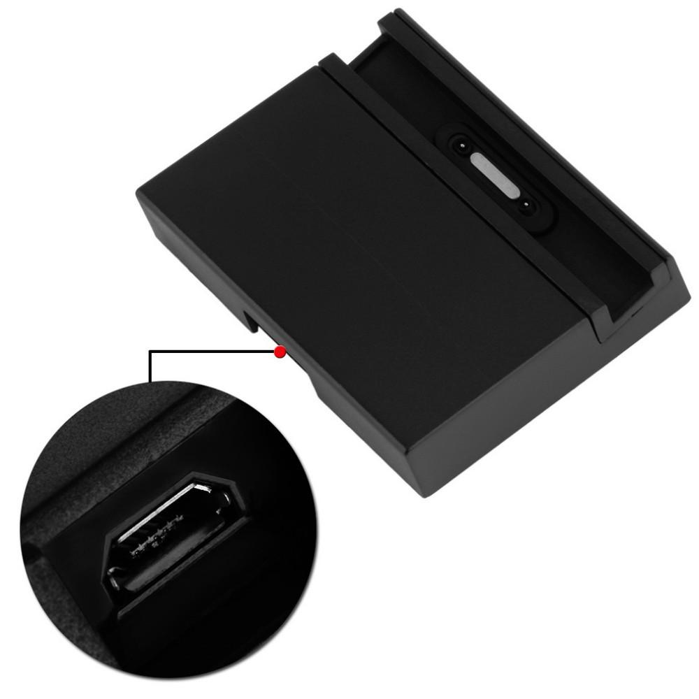 Gorąca ładowarka dokująca do Sony Xperia Z3 L55T D6603 D6643 D6653 Z665 Compact mini D5803 D5833 z kablem DK48 magnetyczna biurkowa