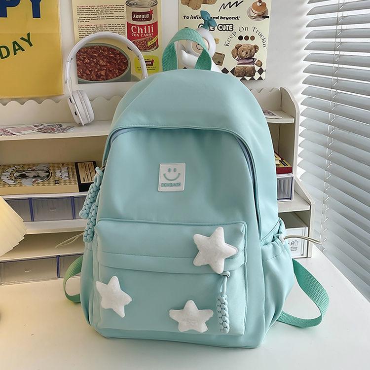 Mochila Grande Capacidade Estilo Japonês 2025 para Meninas - Perfeita para Alunos do Ensino Fundamental II e Médio