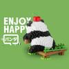 LULUFUN Panda Mikro Zwierzątko Mini Budowanie DIY Edukacyjne Dla Dzieci Boże Narodzenie Urocze Klocki, Zabawki, Klocki, Zestaw, Model, Zabawka, Prezent, Urodziny, Podarek, (Panda-F)