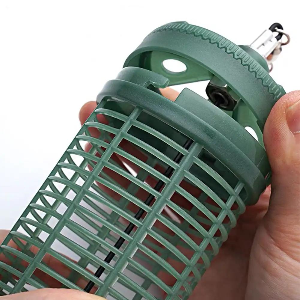 Fangwerkzeug Köderfalle Kunststoff Edelstahl Köderkorb Fischkorb Futterspender Angelzubehör Geeignet Krabbe Hummer Garnelen Flusskrebs