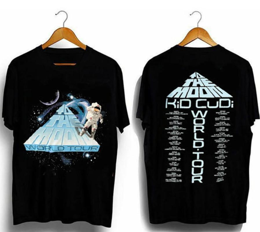 Kid Cudi To The Moon World Tour Merch TShirt Unisex T-Shirt M