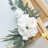 2pcs Artificial Wedding Flowers Hanging Garland Welcome Sign Backdrop Party Decoration Arches Fake Flowers Window Display Floral
