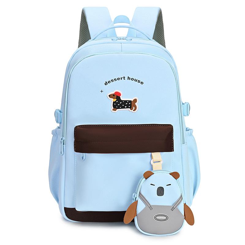 Schultasche für Mädchen, Mittelstufe, Grundschüler, 11 neue Nische, hochwertiger Doppel-Schultergurt, große Kapazität, Rückenschutz