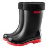 Fashion men's rain shoes rainy night anti-beam of light mouth integrated bundle mouth waterproof shoes non-slip men's rain boots fishing rubber shoes
