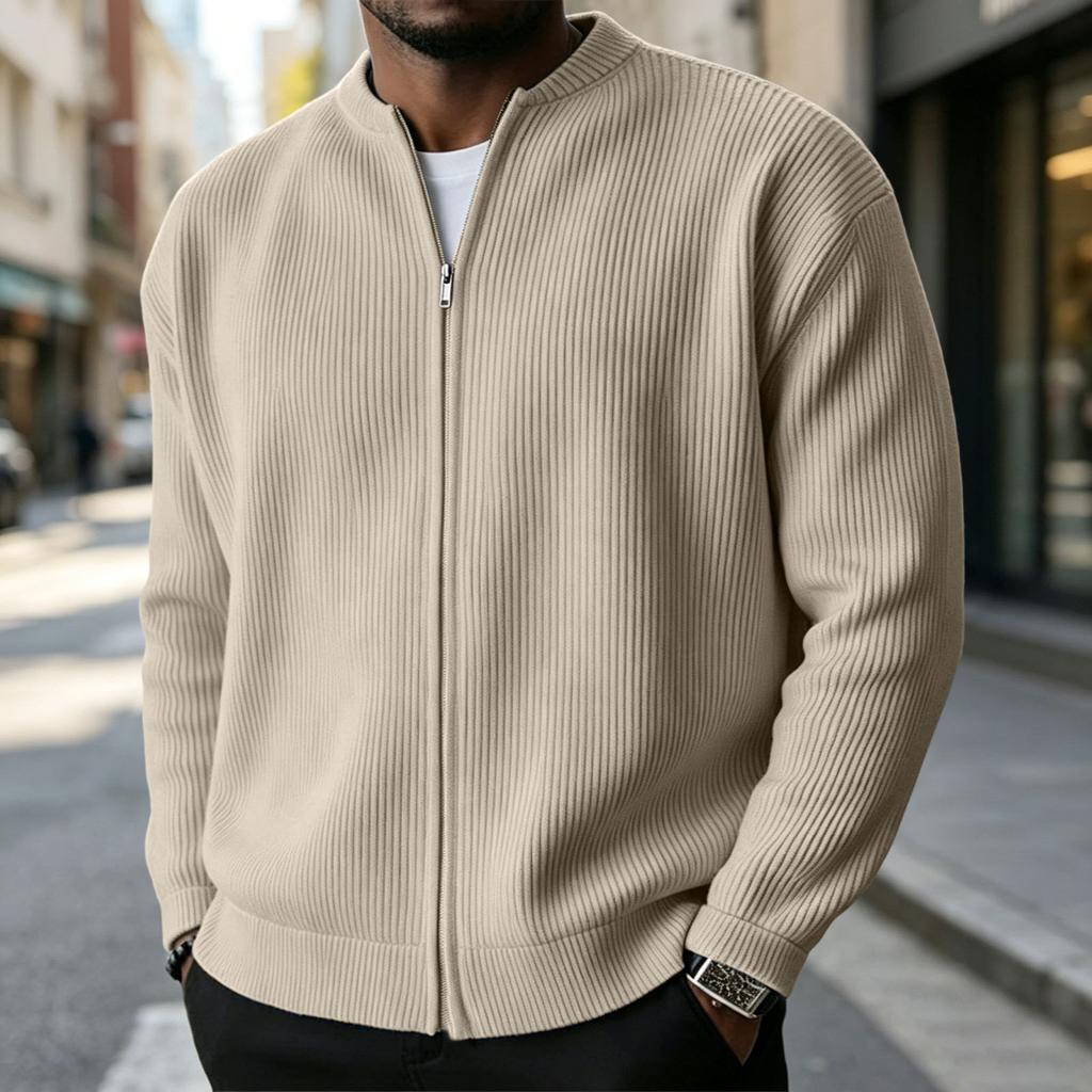 Men's Corduroy Long Sleeve Casual Jacket for Everyday Wear