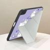 Purple And White Little Rabbit Tablet Case For iPad Mini 6 7 Air 4 5 M3 M2 1 2 M4 11inch Pro 2025 Pro 11th 10th 9th 8th 7th