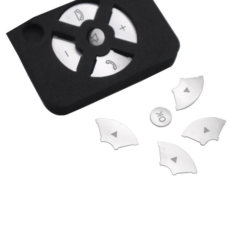 Pentru Mercedes Benz ECS GLK R ML GL CLS SLK Class W204 W212 ABS cromat Accesorii auto autocolante interioare pentru butoanele roții Capac