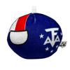 Mehagurumi Polandball Plush Toy French Southern and Antarctic Territories