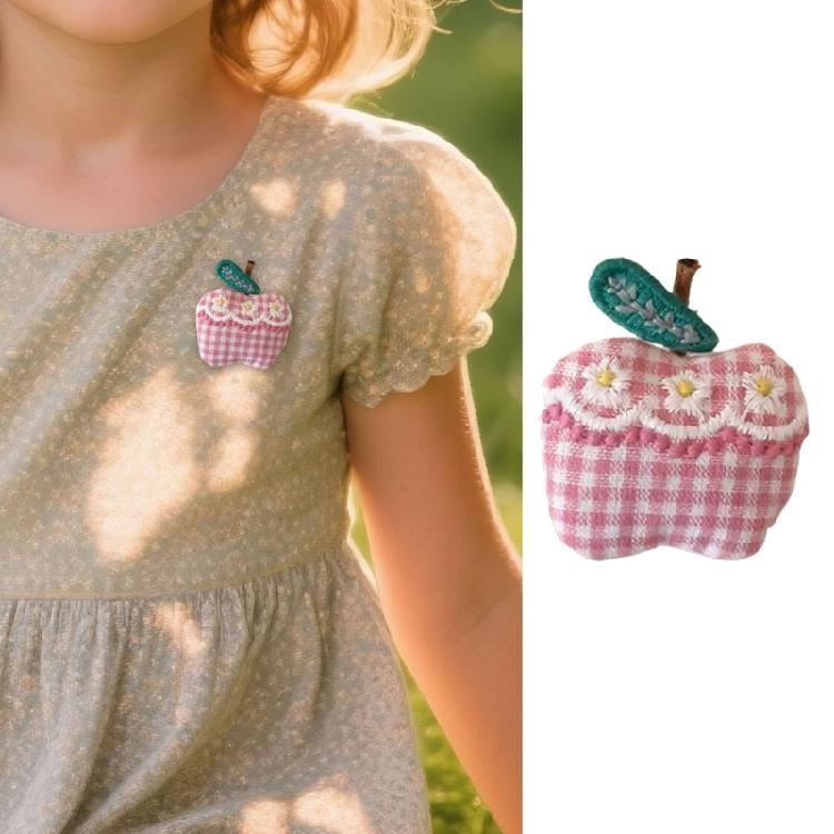 Fun Cartoon Fabric Pin Playful Design Lightweight And Sturdy Soft Fabric Badge Ideal For Gifts And Personal Use