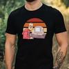 T-Shirt Herren Retro Technik Motiv Baumwolle Größe XS bis 5XL