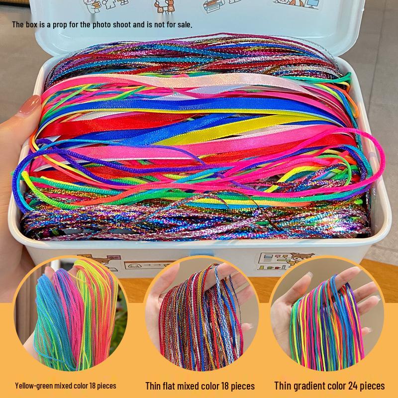 Bunte Haarbander für Kinderzöpfe – Haarschmuck für Mädchen