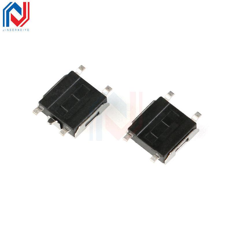 20PCS/LOT 6*6*2.5mm 3.1mm 3.4mm 5mm SMD Switch 4 / 5 Pin feet Touch Micro Switch Push Button Switches Red 6X6 Tact Switch