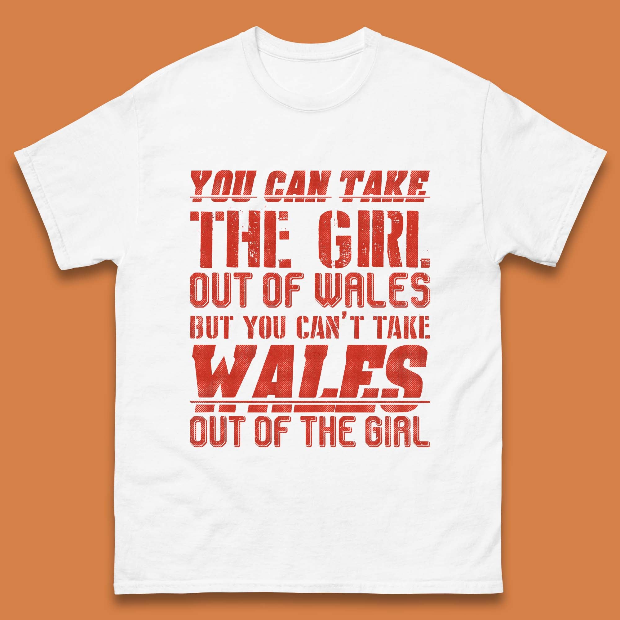 

The Girl Out Of Wales Mens T-Shirt Womens Tops Tees XL