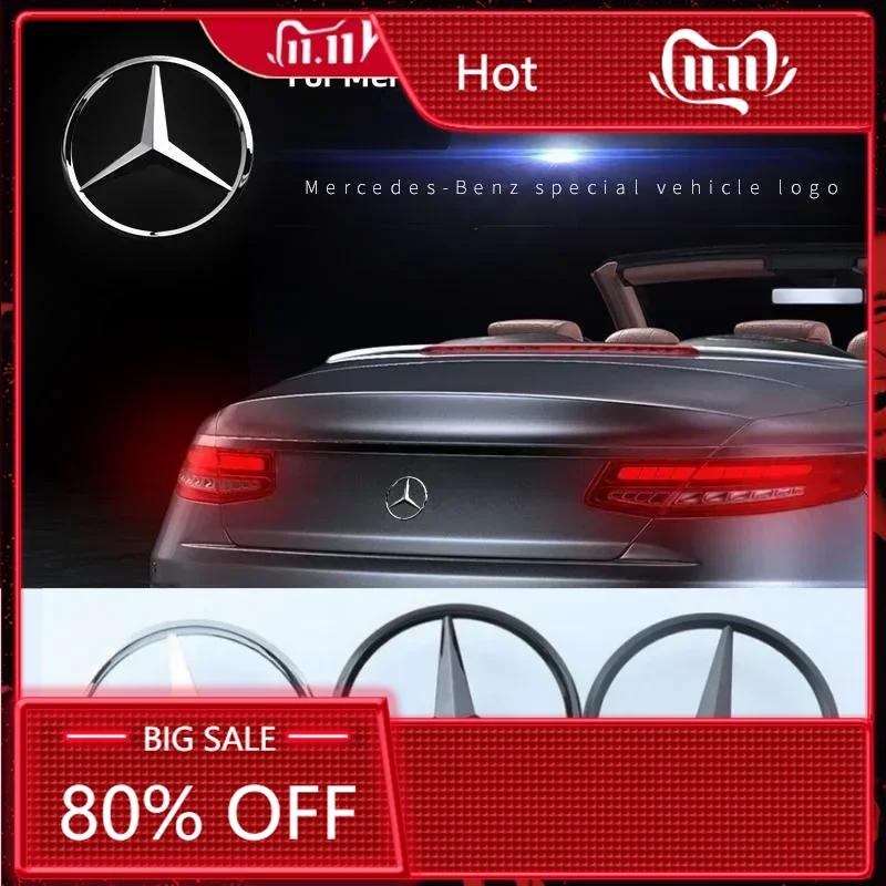 För Mercedes Benz ABS Bil Bakre Bagagelucka Emblem Klistermärke För Mercedes Benz W211 Äldsta E-klass Före 2010 A2117580058 Mercedes Logotyp
