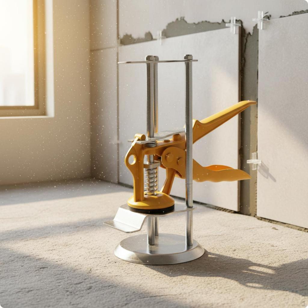 Wall Tile Height Adjuster Adjustable Easy to Level Handheld Lifting Tool for