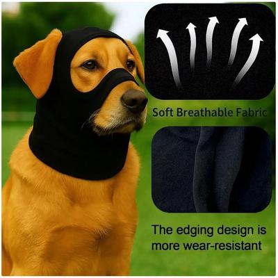 New Warm Dog Face Mask Multiple Sizes To Choose From Leisure Minimalist Headwear Decoration Headgear Pet Supplies