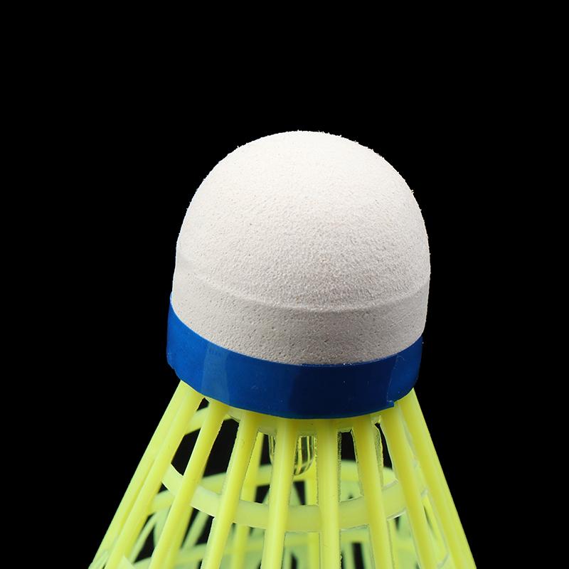 1Pcs Lighting Badminton Head Led Luminous Colorful Goose Feather Shuttlecock Outdoor Sports Entertainment Night Training Ball