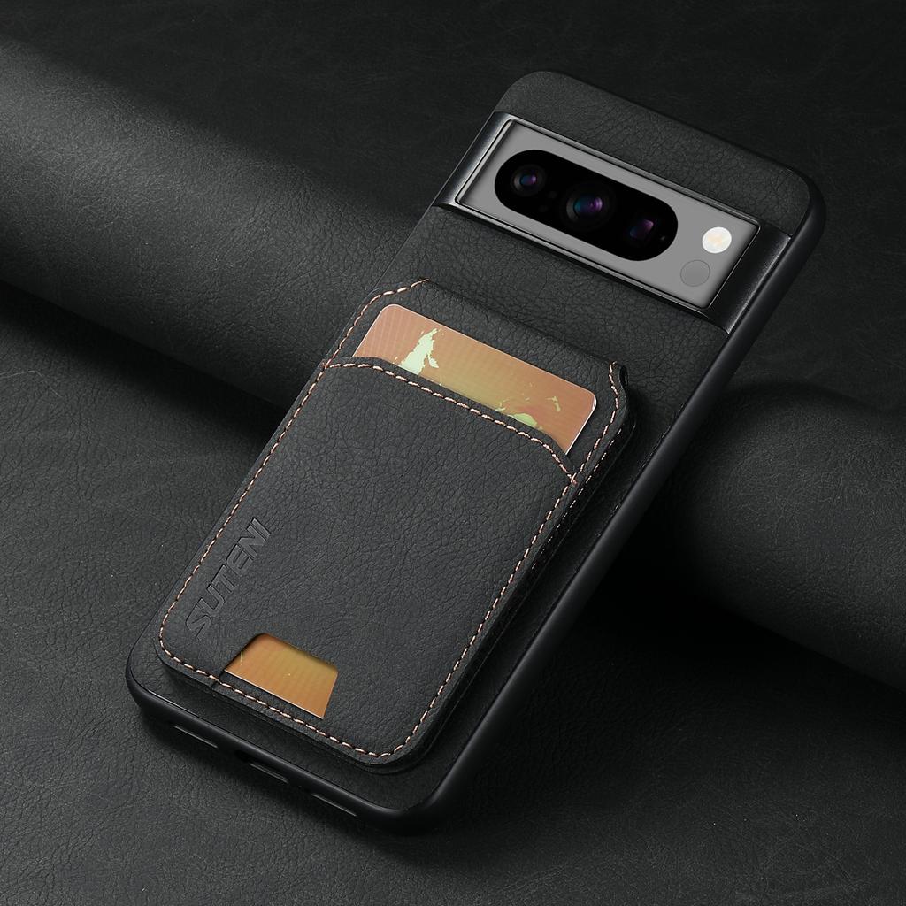 For Google Pixel 8 Pro Litchi Texture Case Vertical Flip Card Holder Protective Back Cover