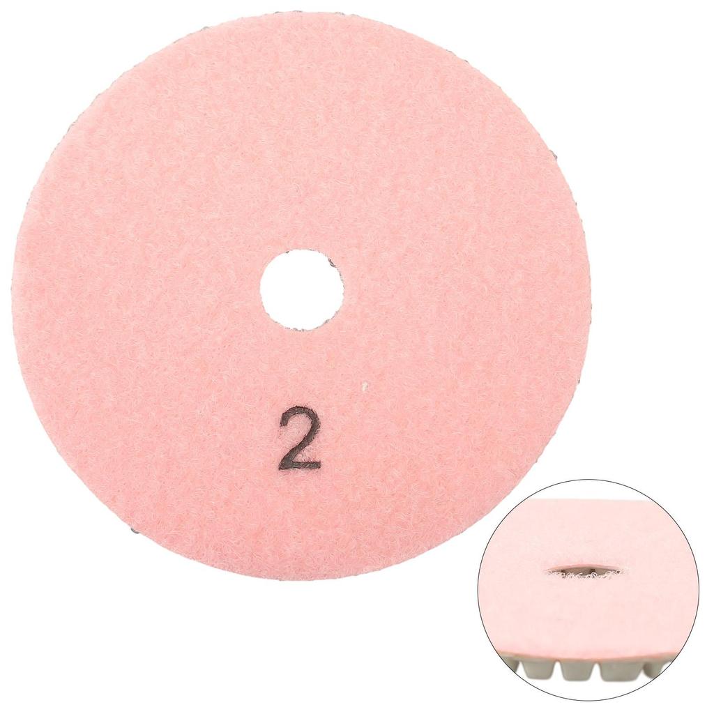 1pc Polishing Pad 4 Inch Car Cement Floor For Granite