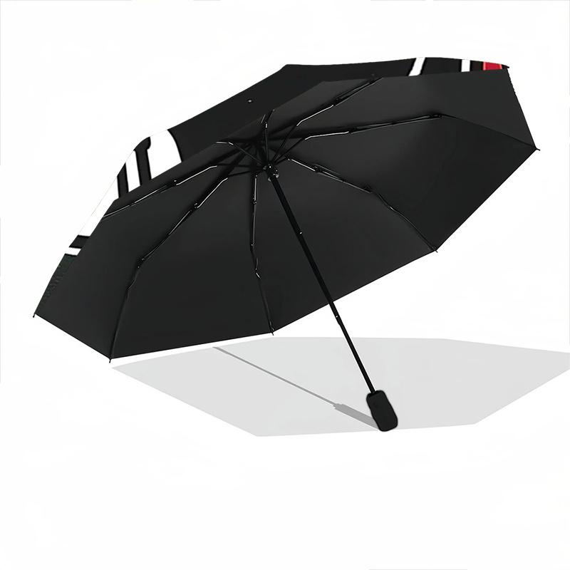 1pc Starlit Adventure Umbrella: Automatic Opening & Closing, Foldable Design, Iron Frame, Outdoor Use, Festive Gift for Fans, Travelers, Everyday Use,