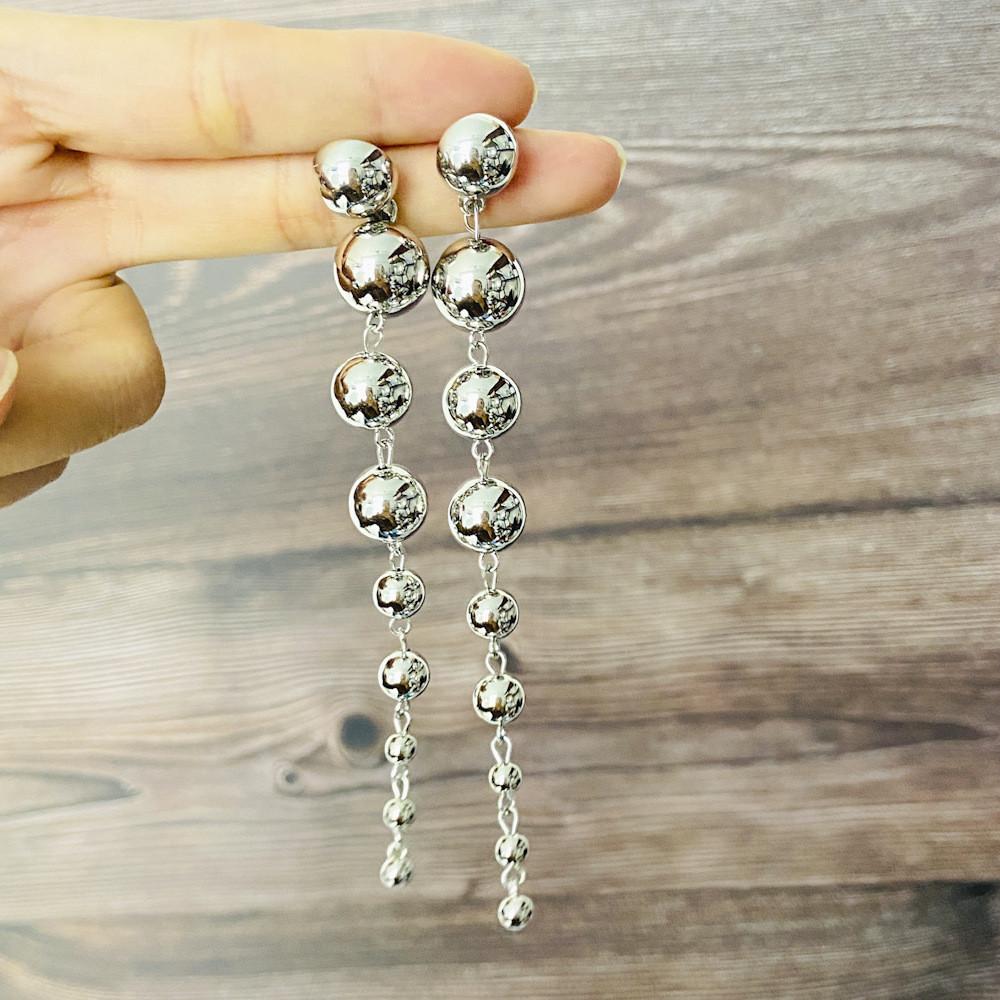 Fashion Circle Alloy Earrings For Women With Elegant Geometric Design And 2023 Trend Summer