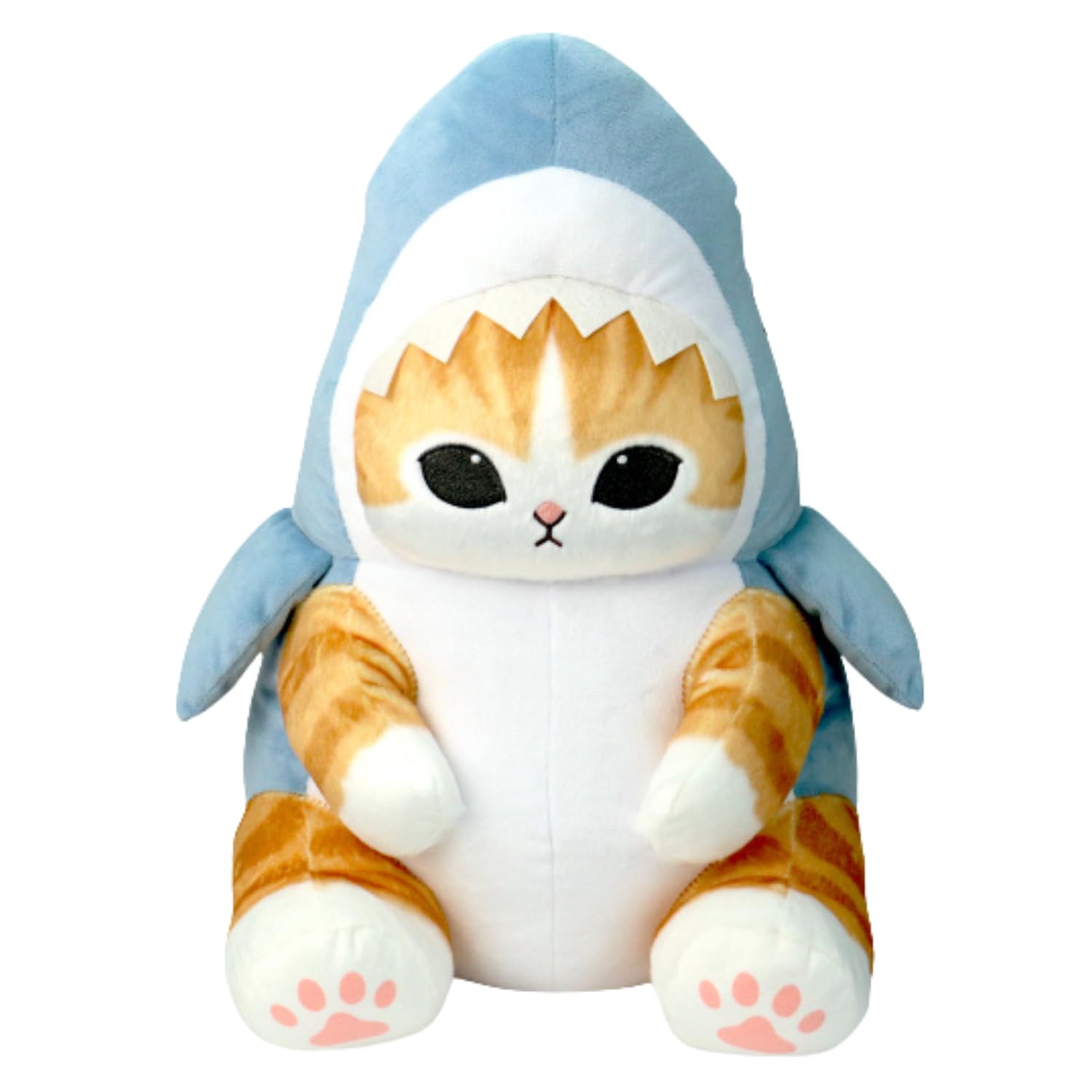 

Мягкая игрушка Shark Nyan очень большая, размер примерно 42 см.