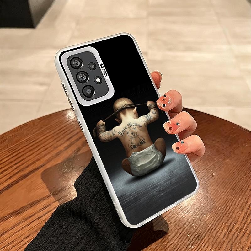 Muay Thai Fight Boxing Soft Phone Case for Samsung A17 A16 A15 A14 A13 A57 A56 A55 A54 A53 A37 A36 A35 A34 A33 A26 A25 A24 A23 A