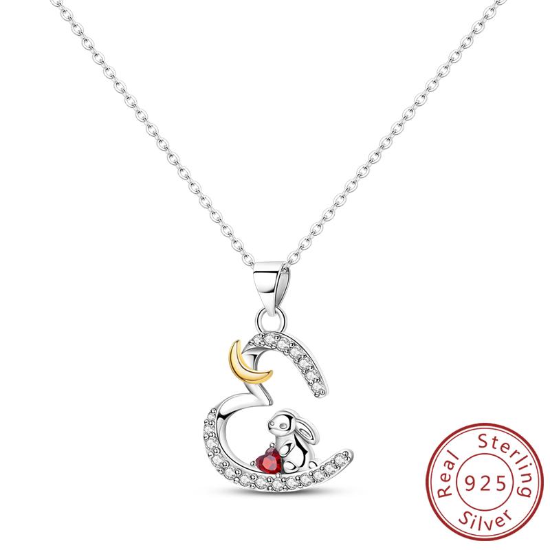 Necklace Copper Butterfly Love Heart Bear Classic Simple Adjustable Necklace For Women Girl Fashion Jewelry Gifts