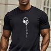MenS Summer Print ShortSleeve TShirt Top Funny Present For Mens Short Sleeve TShirts Oneck Top Tees