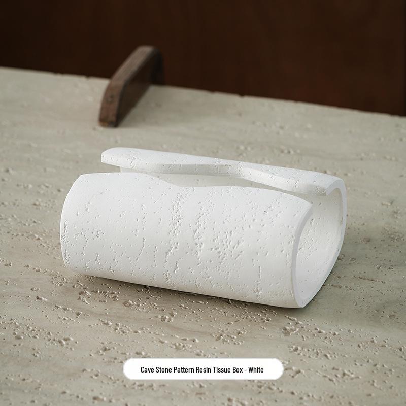 

Luxury Travertine Tissue Box: Stylish Pull-Out Design for Living Room & Hotel Décor
