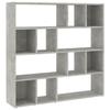 VidaXL Bookcase-Room Divider Concrete Grey 105x24x102 Cm 823249