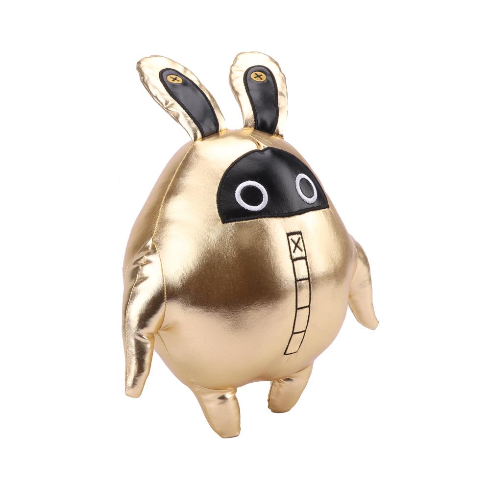 New Zenless Zone Zero Bangboo Plush Doll Gold Rabbit Stuffed Toy for Kids Birthday Gift Game Characters