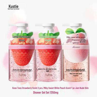 Fruit Jam Shower Gel 3-Bottle Set