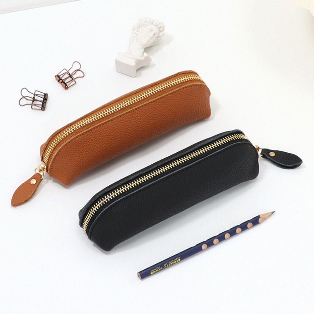 Simple Pen Bag Multifunction Glasses Case Stationery Supplies Fountain Pen Holder Case For Kids