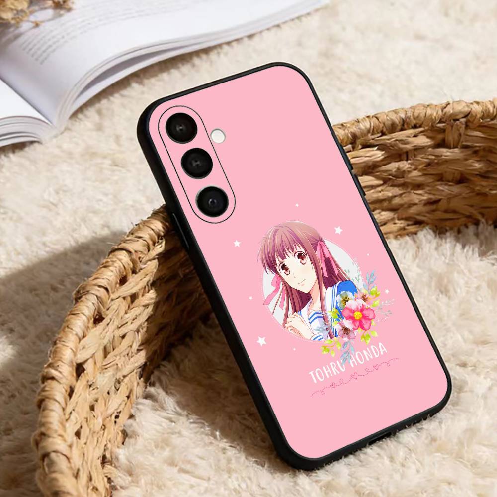 Anime F-Fruits B-Baskets Phone Case For Samsung Galaxy A20,21s,22,31,32,52,53,72,73,80,91 Soft Black Shell